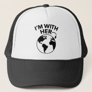 I'm With Her Trucker Hat