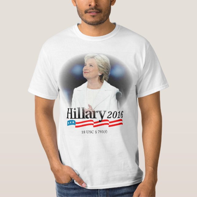 I'm with Hillary 2016 T-Shirt (Front)