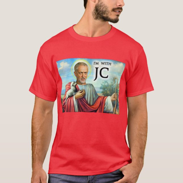 I'm With JC Men's Tee (Front)