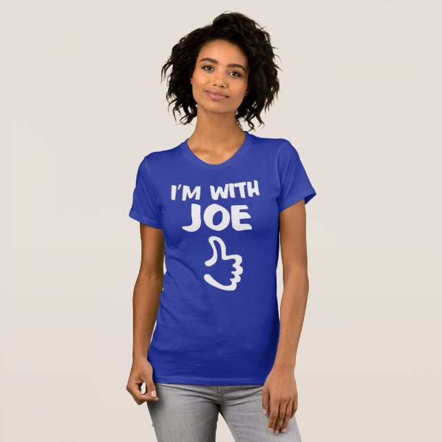 I'm With Joe - Lapis Women's T-Shirt (Front Full)