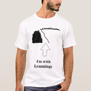 I'm With Lemmings T-Shirt