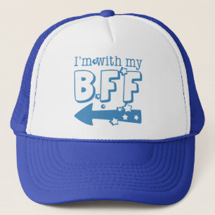 I'm With My BFF (left) Trucker Hat