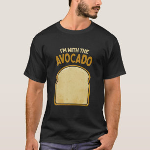 I'm With The Avocado Toast Easy Halloween Matching T-Shirt