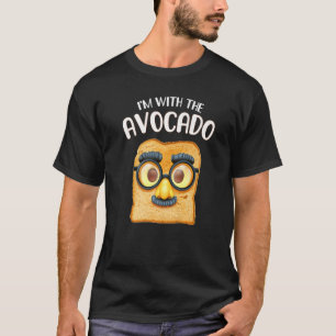 I'm With The Avocado Toast Halloween Costume 2 T-Shirt