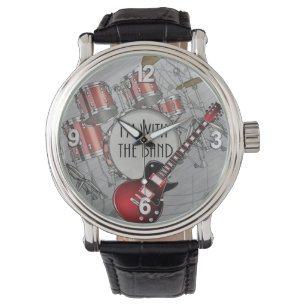 I'm With the Band Drums Mens Watch