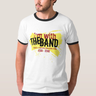 I'm With the Band   Marching Band Dad T-Shirt