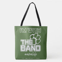I'm with the band tote slidell high mum life bag