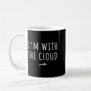 Im With The Cloud Matching Lazy Halloween Costume Coffee Mug