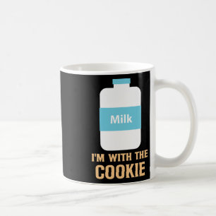 I'm With The Cookie And Milk Matching Best Friend  Coffee Mug