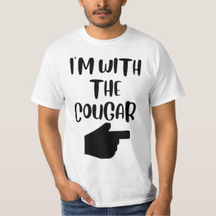 I'm With The Cougar T-shirt
