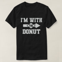I'm With The Donut Funny Couple Halloween Costume