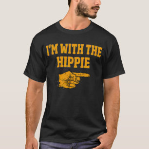 I'm With The Hippie Matching Halloween Costume T-Shirt