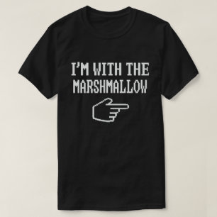 I'm With The Marshmallow Funny Couple Halloween T-Shirt