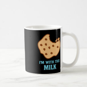 I'm With The Milk and Cookie Matching Couples Best Coffee Mug
