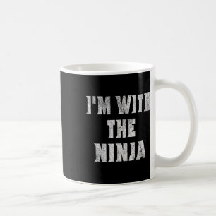 I'm With The Ninja Easy Halloween Costume Coffee Mug