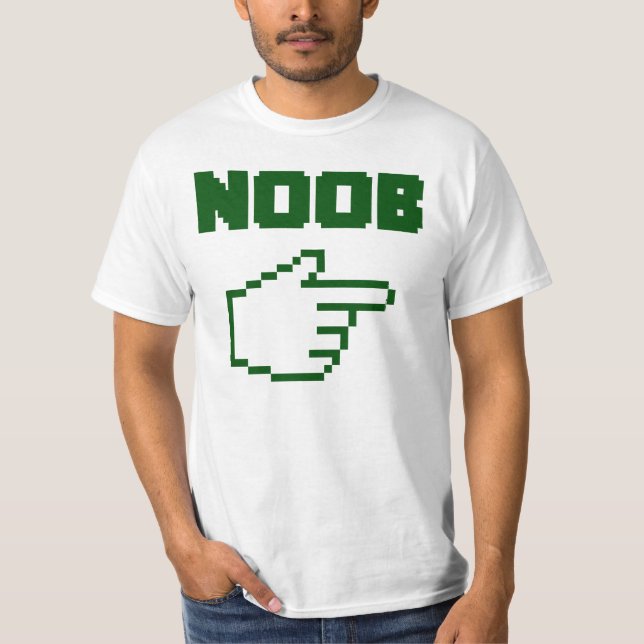 I'm With The Noob Newbie T-Shirt (Front)