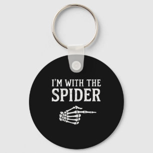 I'm With The Sder Funny Group Halloween Costumes Key Ring