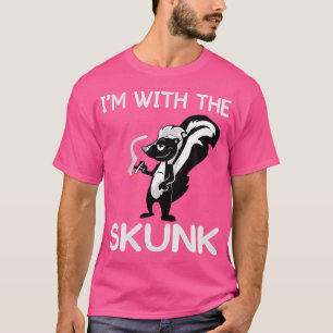 I'M With The Skunk Party Matching T-Shirt