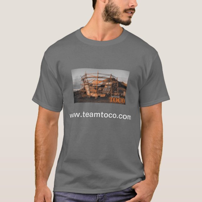 I'm with Toco T-Shirt (Dark Grey) (Front)