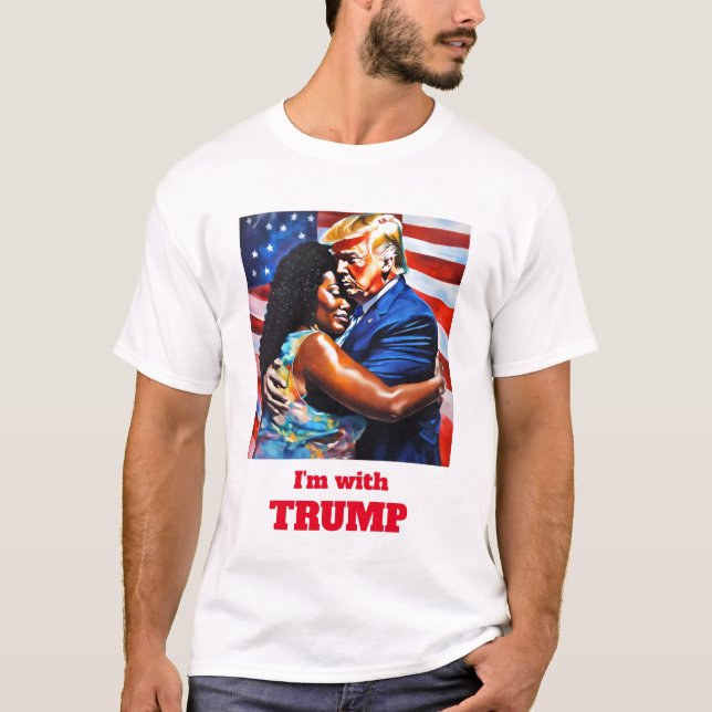 I'm With Trump Vintage T-shirt  (Front)