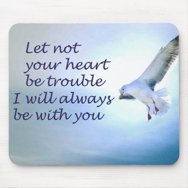 I'm with you_ mouse mat (Front)