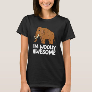 I'm Woolly Awesome Cute Boys Girls Kids Woolly Mam T-Shirt