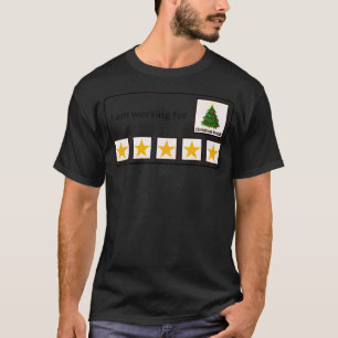 I'M Working For Christmas Break 5 Stars Christmas  T-Shirt