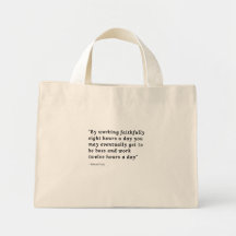 I'm working hard T-Shirt Tote Bag