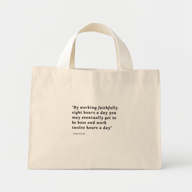 I'm working hard T-Shirt Tote Bag (Front)