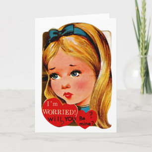 I'm Worried...will you be mine? Holiday Card