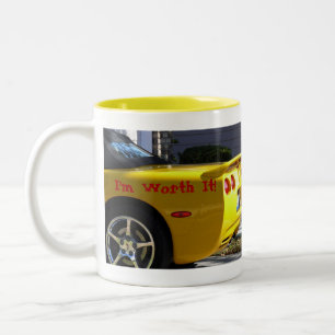I'M WORTH IT! - Customised Two-Tone Coffee Mug