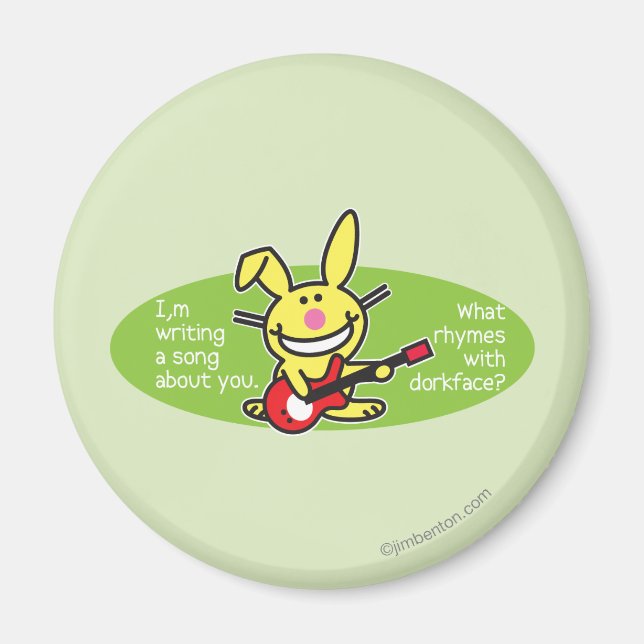 I'm Writing A Song Magnet (Front)