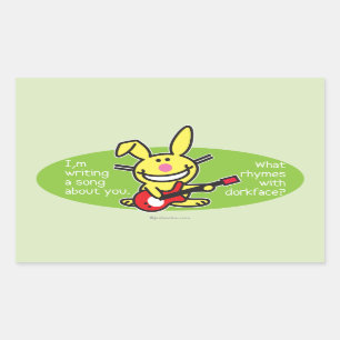I'm Writing A Song Rectangular Sticker
