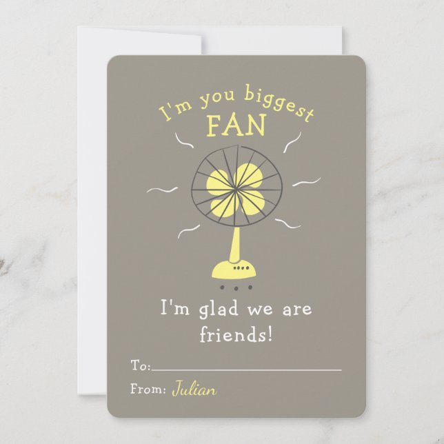 I'm Your Biggest Fan Valentines Day Classroom (Front)