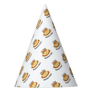 I'm your biggest flan party hat