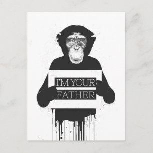 I'm your father postcard