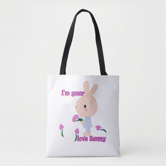 I'm your favourite Bunny Tote Bag (Front)