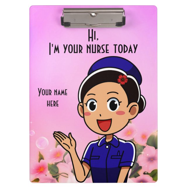 I'm Your Nurse 2 Today Clipboard (Front)