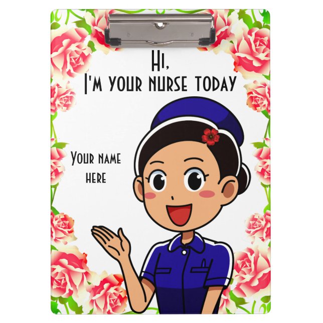 I'm Your Nurse 2 Today Clipboard (Front)