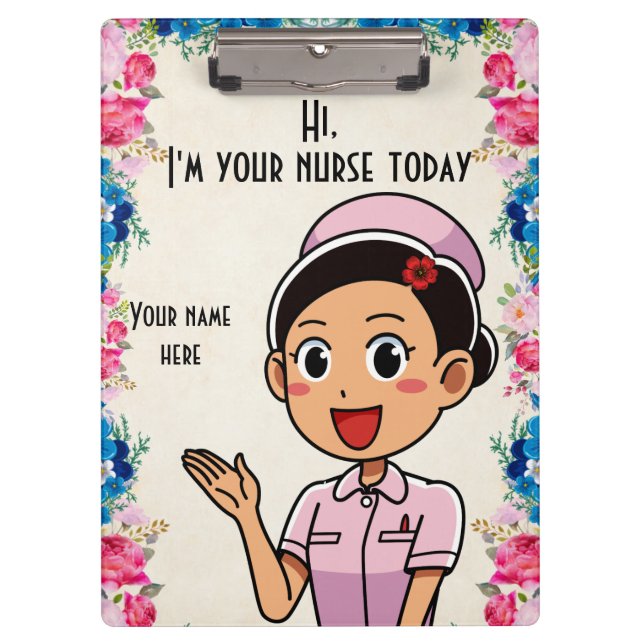 I'm Your Nurse 2 Today Clipboard (Front)