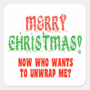 I'm Your Present Square Sticker