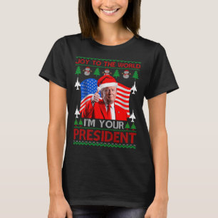 Im Your President 47th Trump 2024 Ugly Christmas S T-Shirt