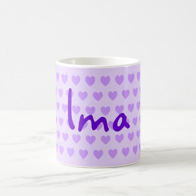 Ima in Purple Coffee Mug (Center)