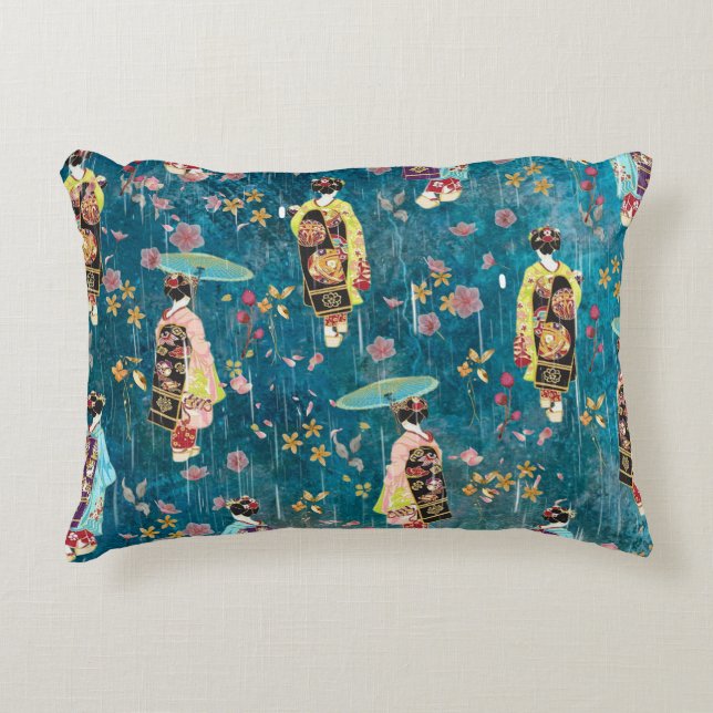 Image Geishas Decorative Cushion (Front)