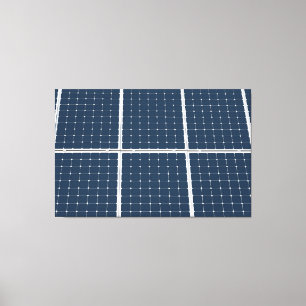 Image of a solar power panel funny canvas print
