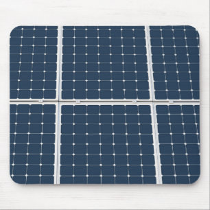 Image of a solar power panel funny mouse mat