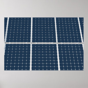Image of a solar power panel funny poster