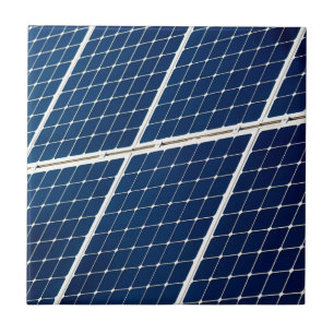 Image of a solar power panel funny tile