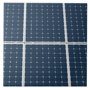 Image of a solar power panel funny tile