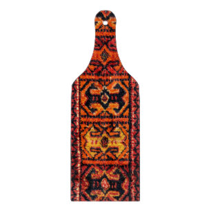 Image of a vintage carpet. Impressive texture Cutting Board